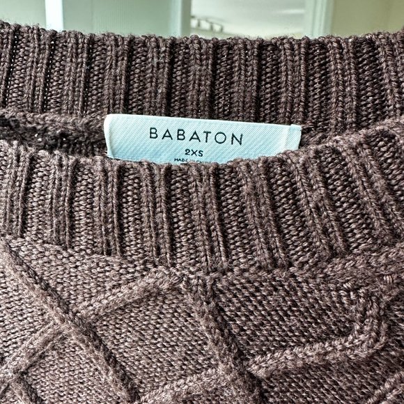 Aritzia Seek Sweater, Brown Rich Cocoa Color - Picture 3 of 5